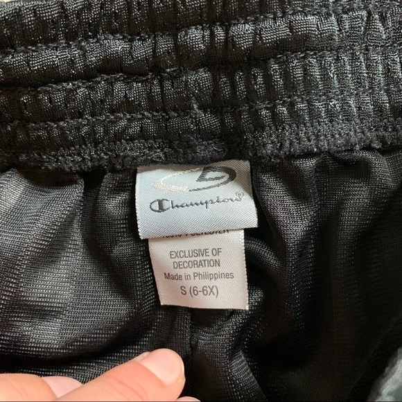 Champion Set of 2 Black Teal Mesh Athletic Shorts - Picture 6 of 7